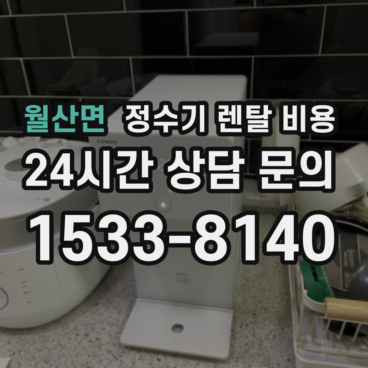 월산면 정수기 렌탈 비용