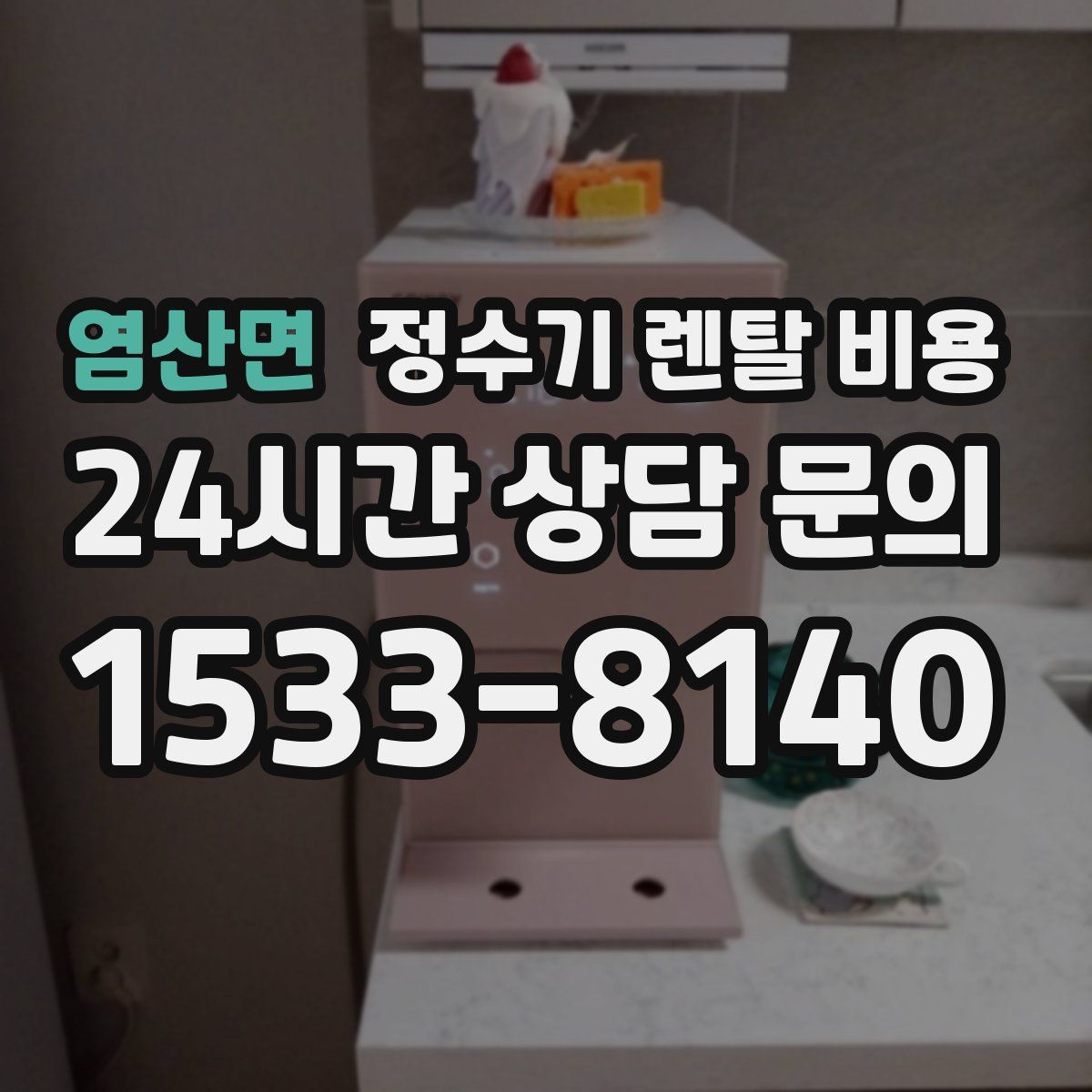 염산면 정수기 렌탈 비용