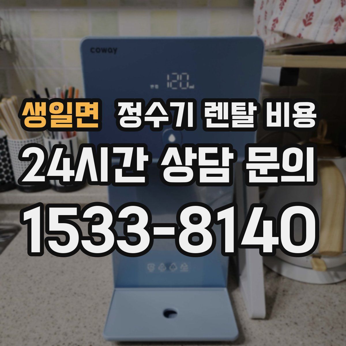 생일면 정수기 렌탈 비용