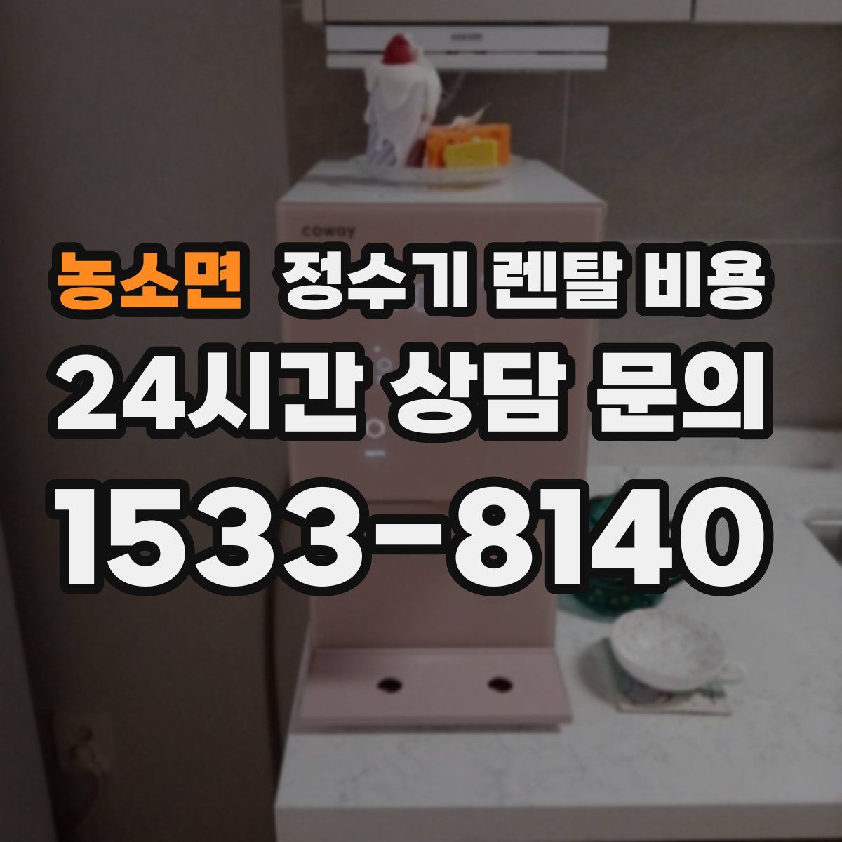 농소면 정수기 렌탈 비용