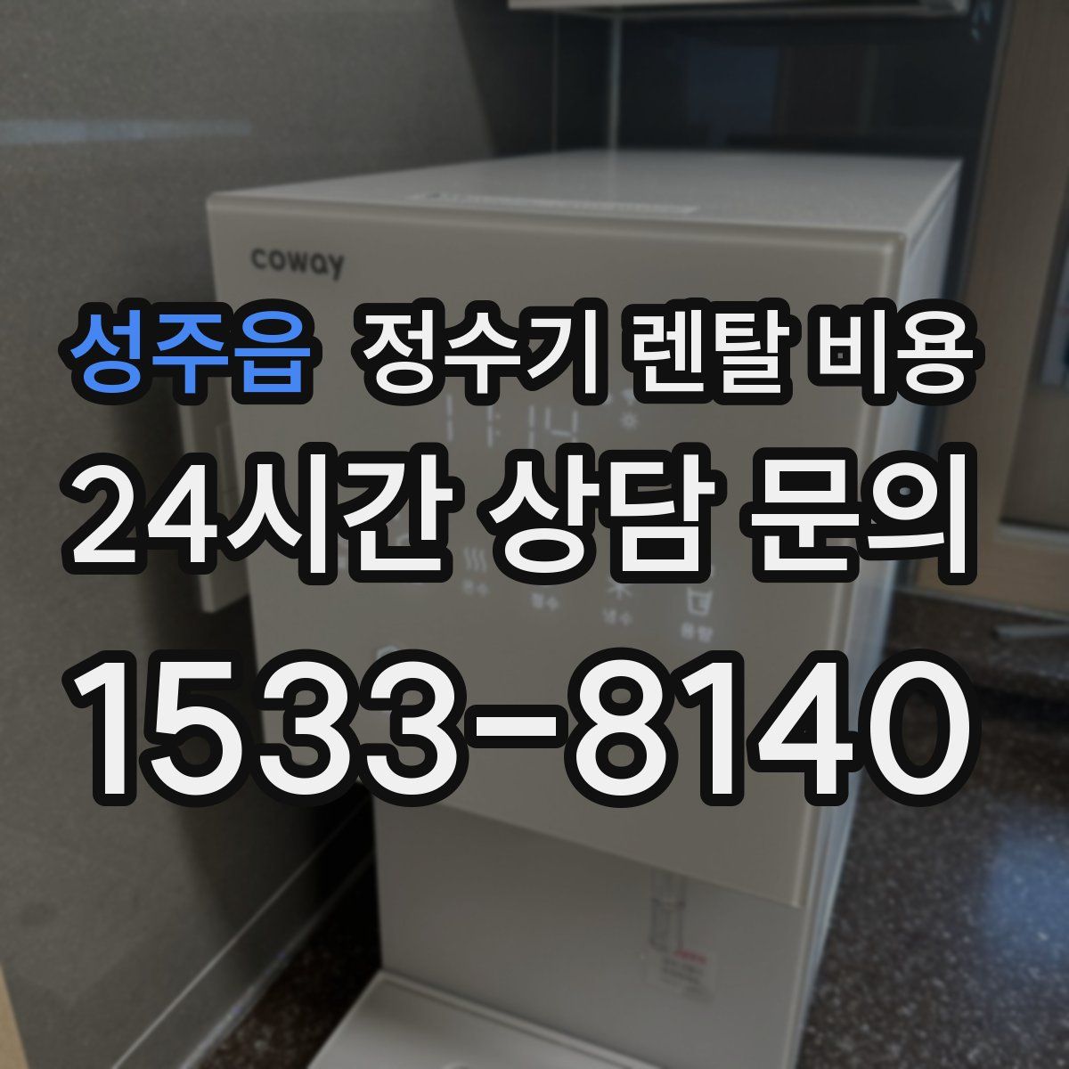 성주읍 정수기 렌탈 비용