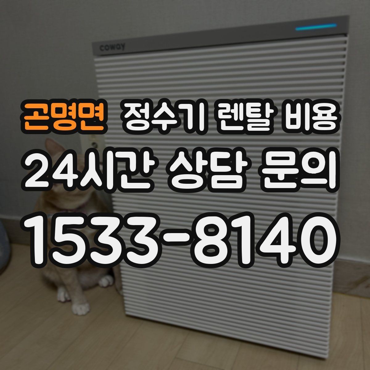 곤명면 정수기 렌탈 비용 이벤트 기간에 따라 달라지는 조건