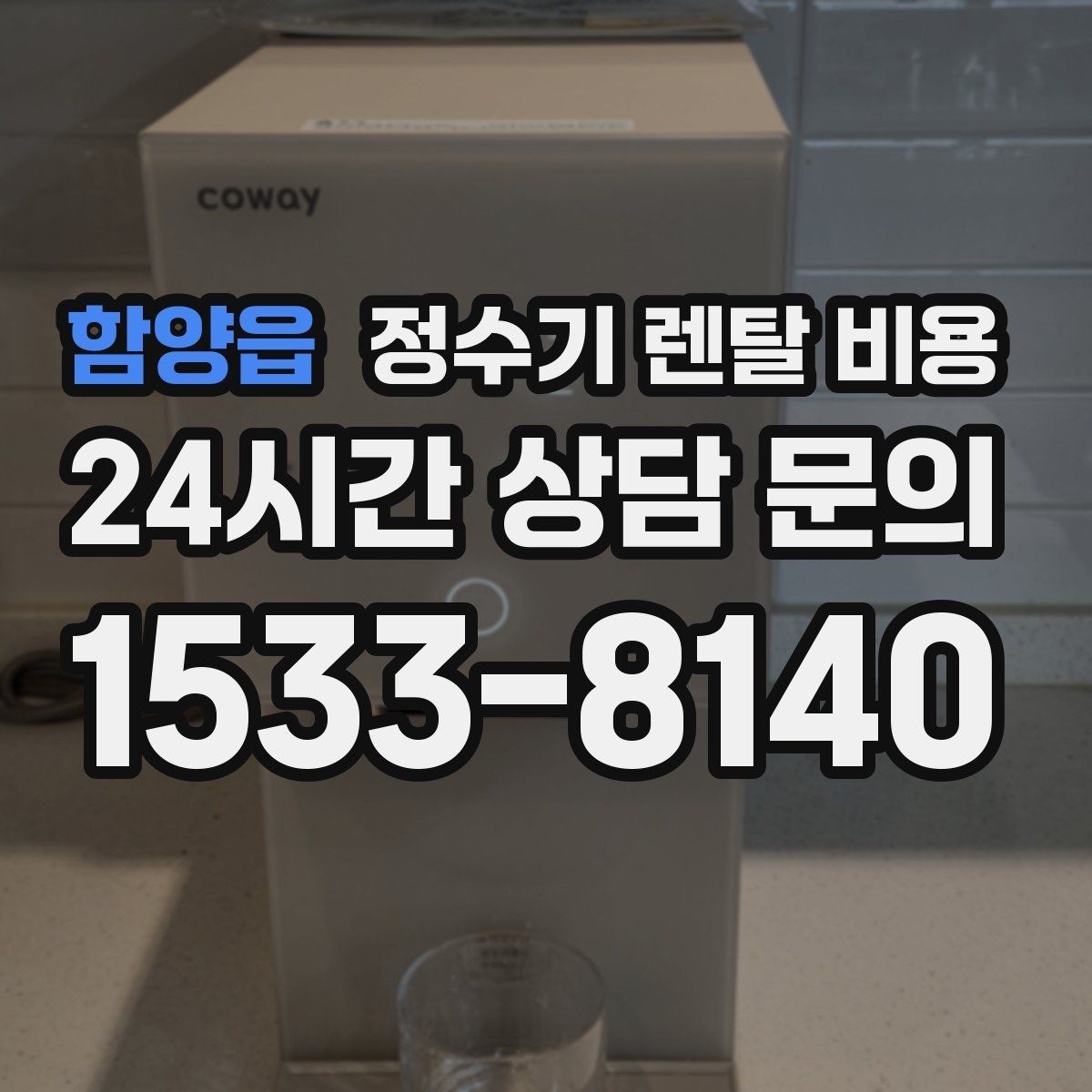 함양읍 정수기 렌탈 비용 얼음 정수기가 비싼 이유 정리