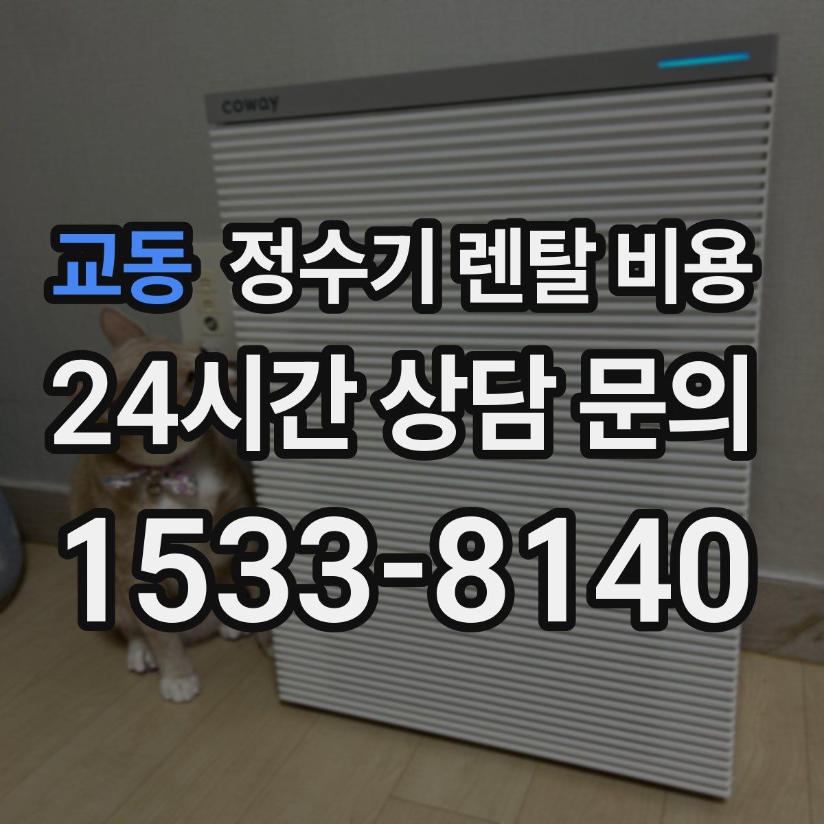 교동 정수기 렌탈 비용 약정 끝난 뒤 재약정이 유리할까