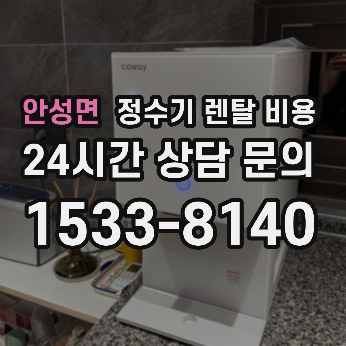안성면 정수기 렌탈 비용