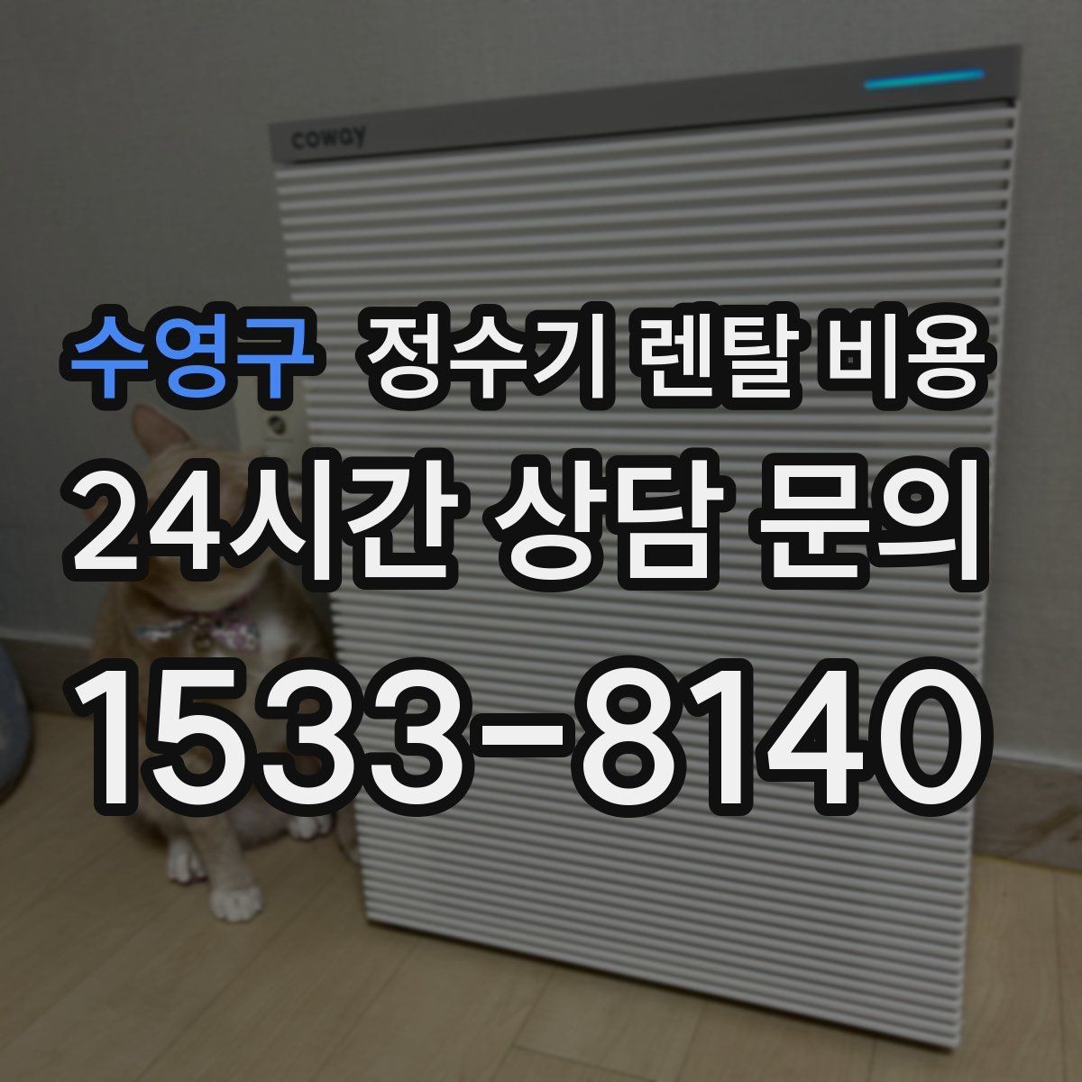 수영구 정수기 렌탈 비용 월 요금 차이가 생기는 이유 알아보기