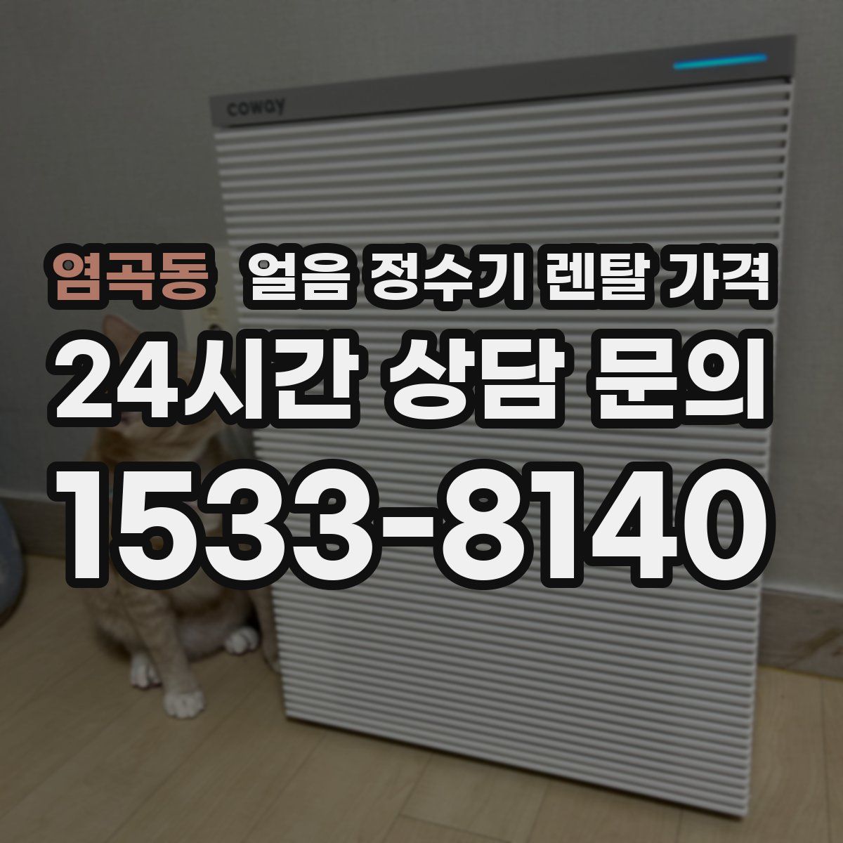 염곡동 얼음 정수기 렌탈 가격