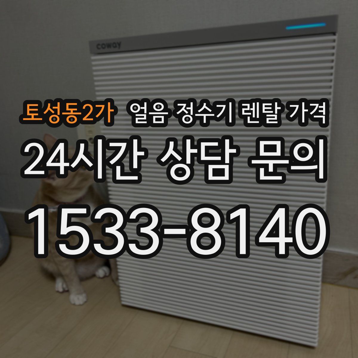 토성동2가 얼음 정수기 렌탈 가격