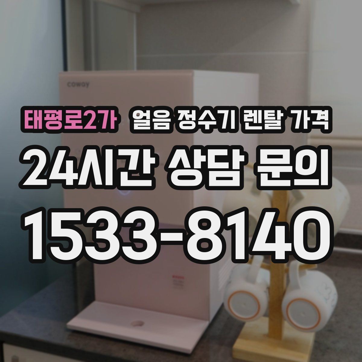 태평로2가 얼음 정수기 렌탈 가격 유지비까지 포함해 보는 방법