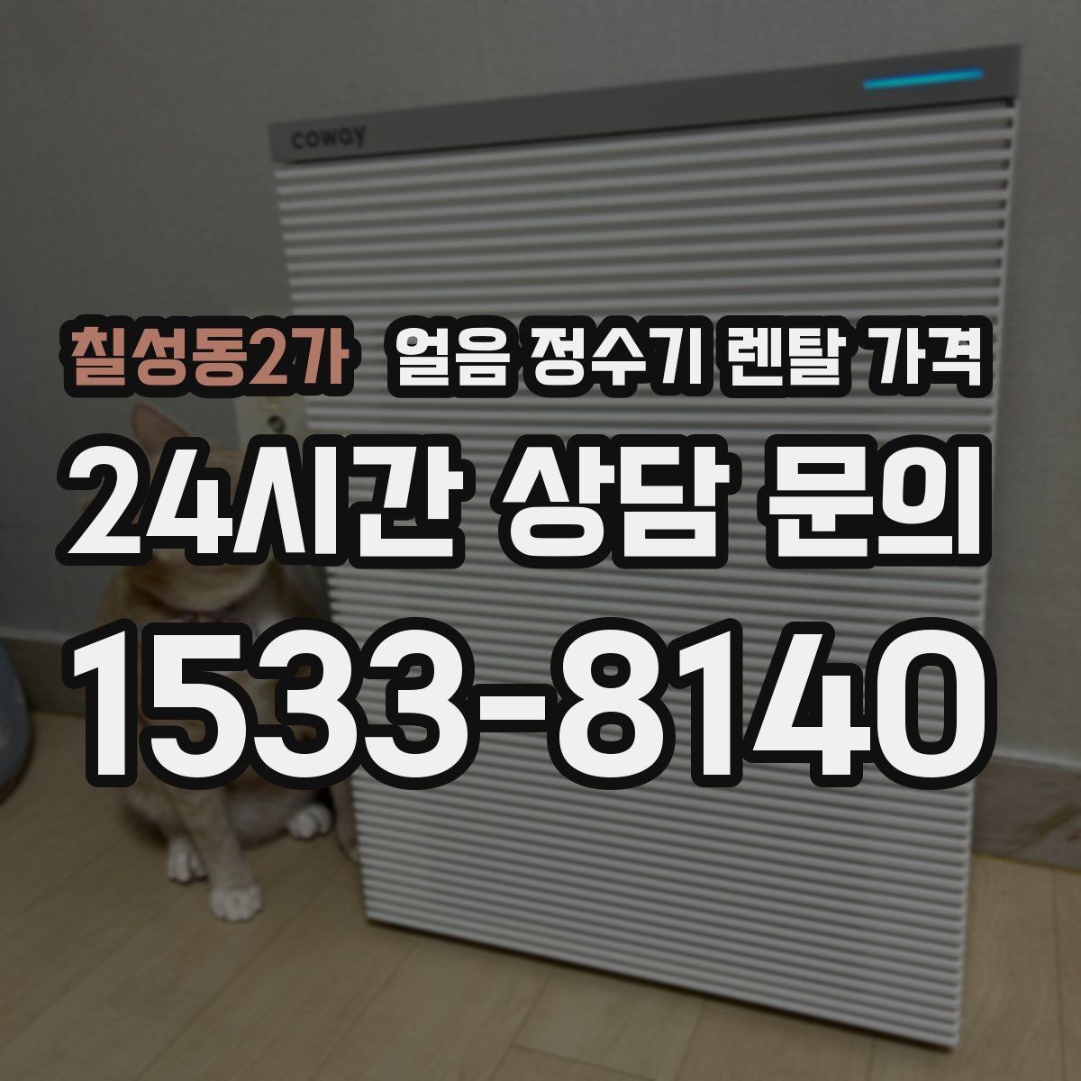 칠성동2가 얼음 정수기 렌탈 가격 브랜드보다 중요한 선택 기준
