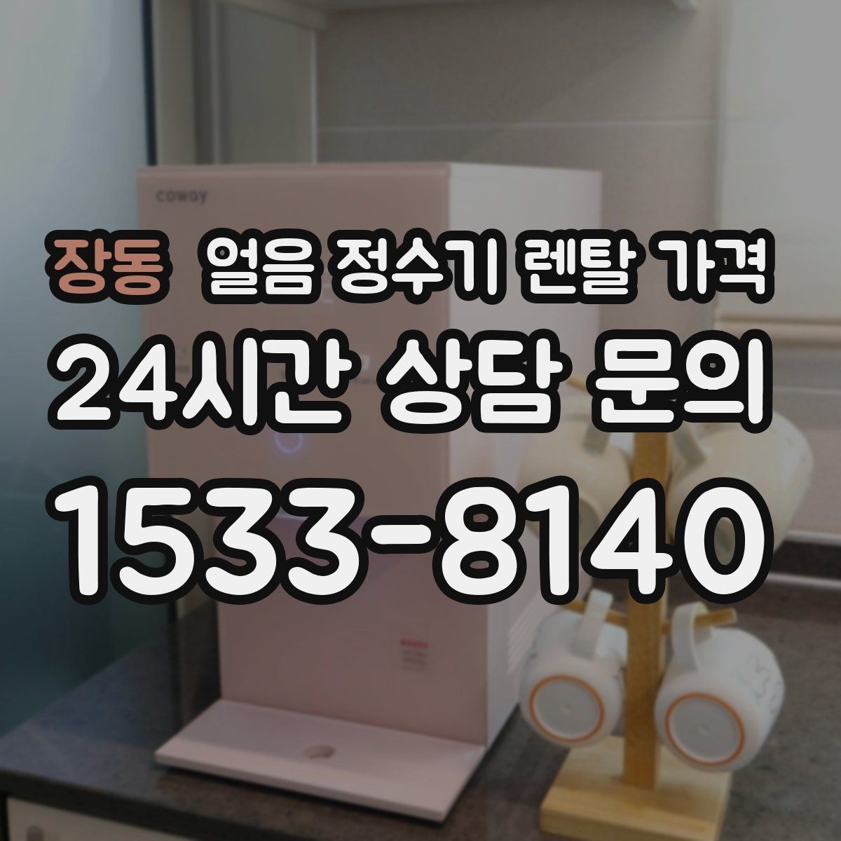 장동 얼음 정수기 렌탈 가격 부모님 댁 설치 시 고려할 점