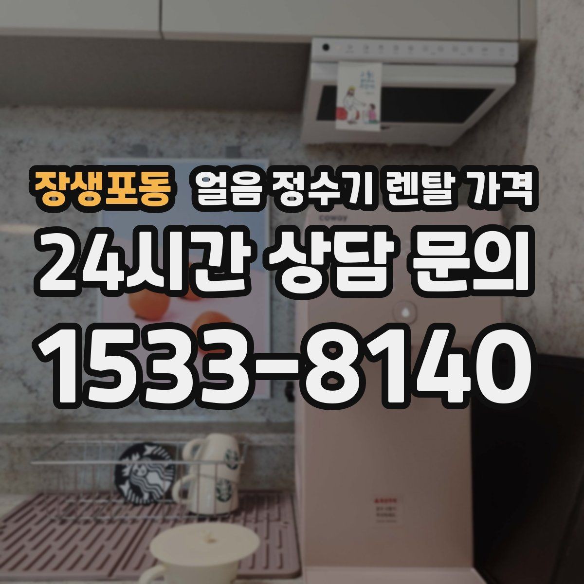 장생포동 얼음 정수기 렌탈 가격 설치비 포함 여부 꼭 확인하기