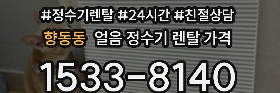 향동동 얼음 정수기 렌탈 가격