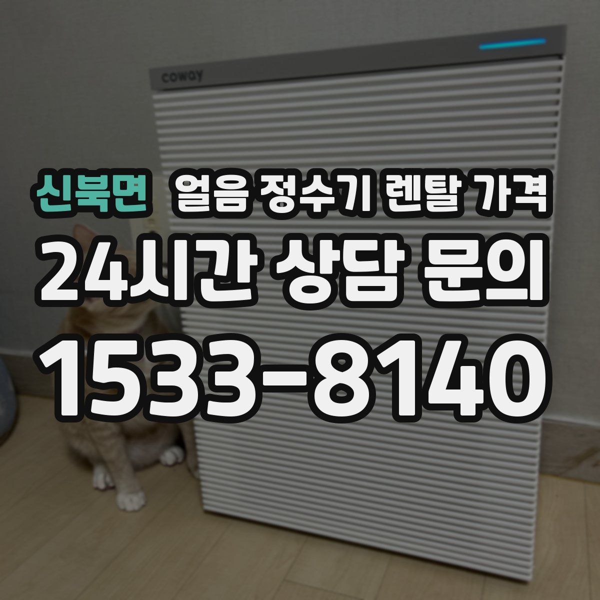 신북면 얼음 정수기 렌탈 가격