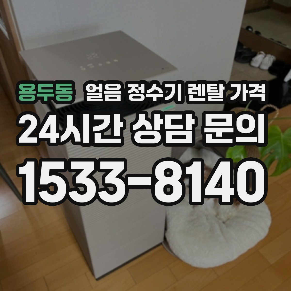 용두동 얼음 정수기 렌탈 가격