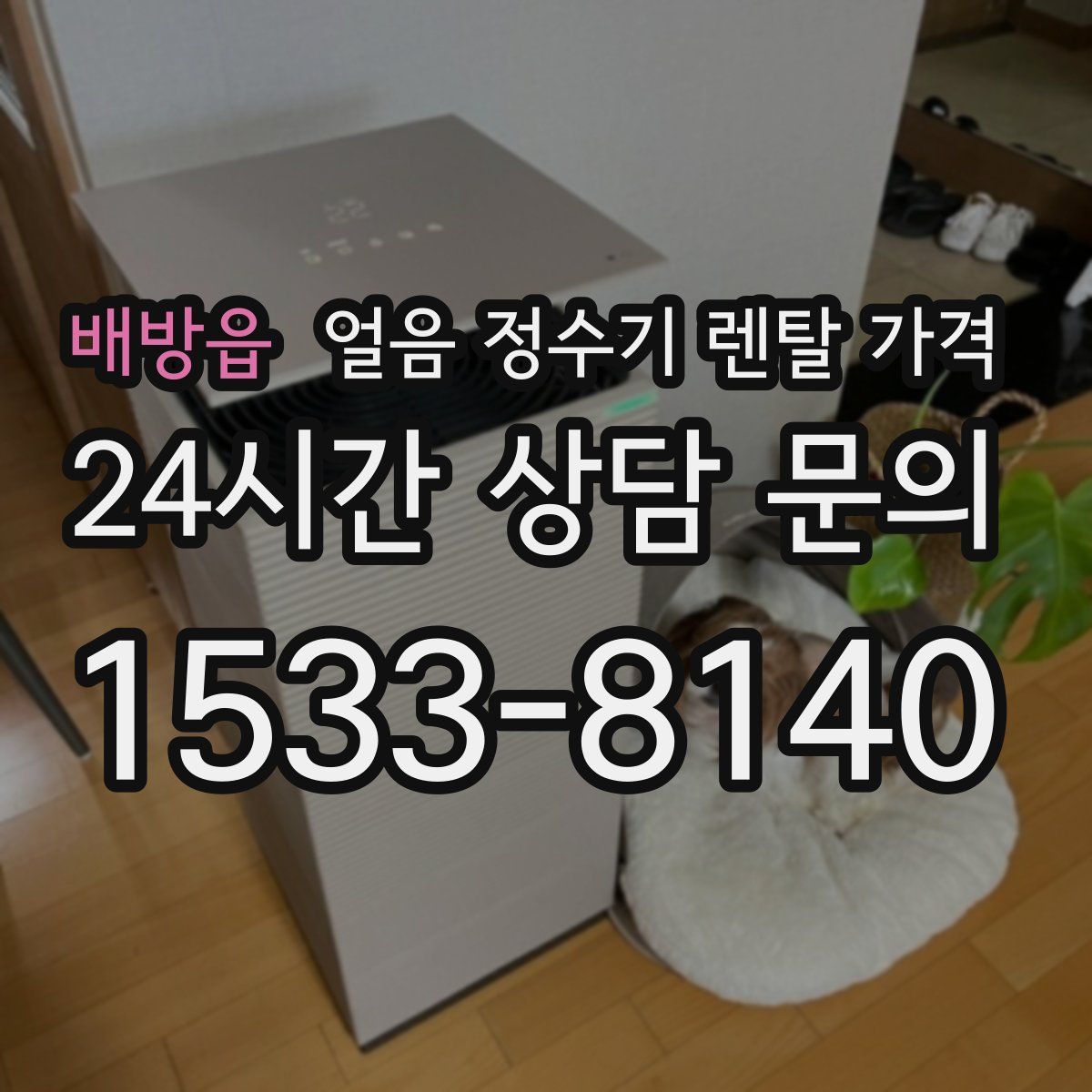 배방읍 얼음 정수기 렌탈 가격