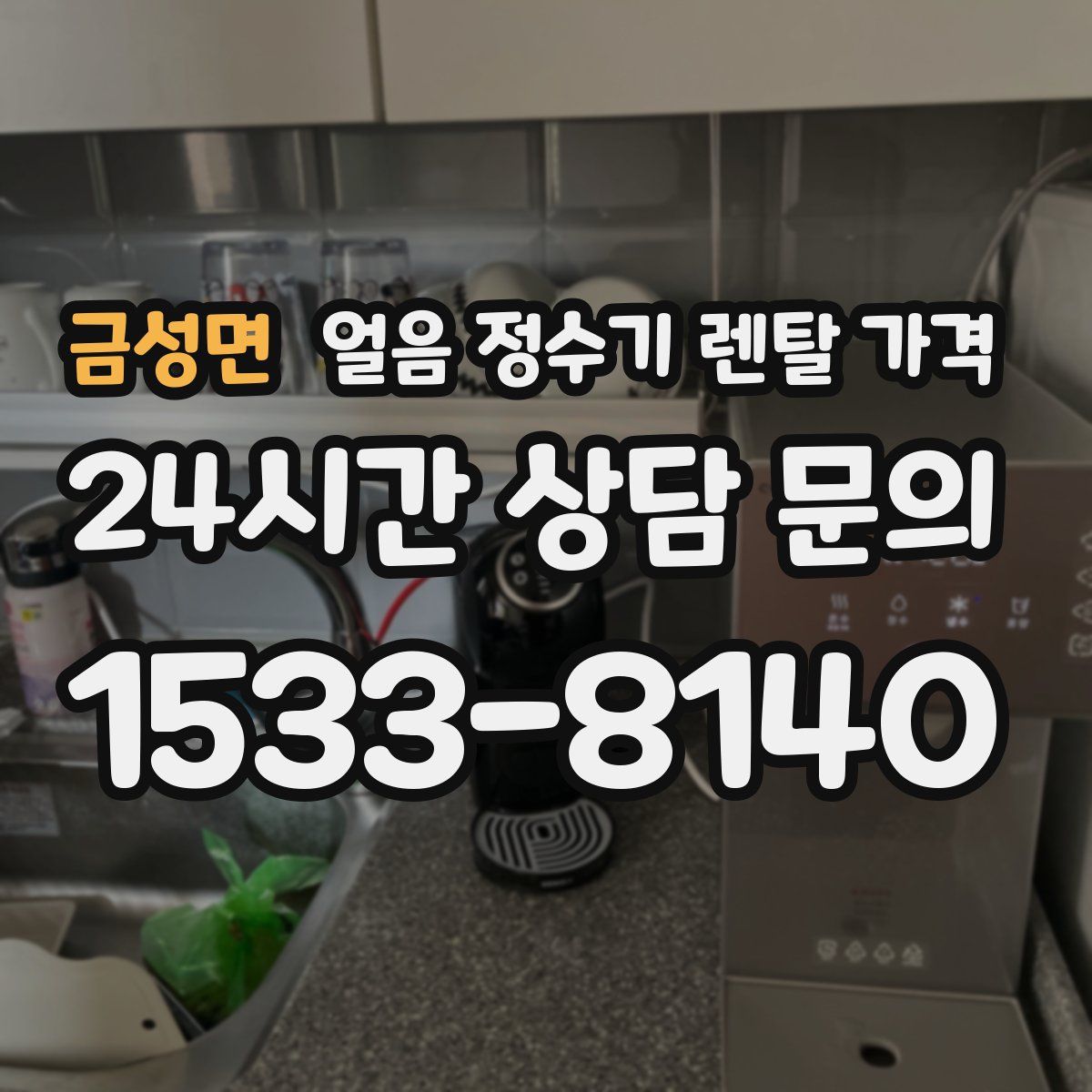 금성면 얼음 정수기 렌탈 가격