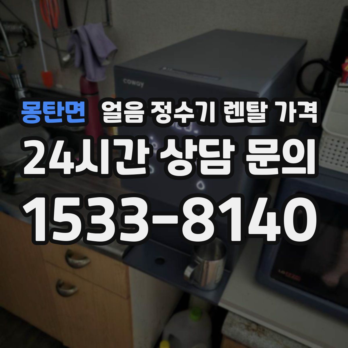 몽탄면 얼음 정수기 렌탈 가격