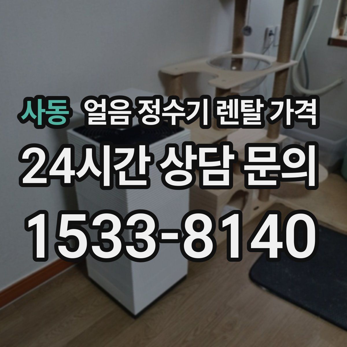 사동 얼음 정수기 렌탈 가격