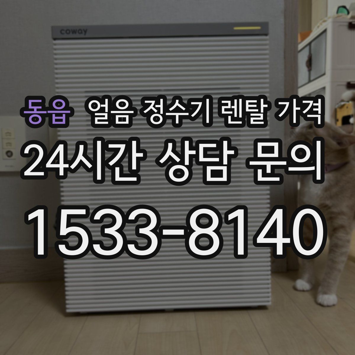 동읍 얼음 정수기 렌탈 가격