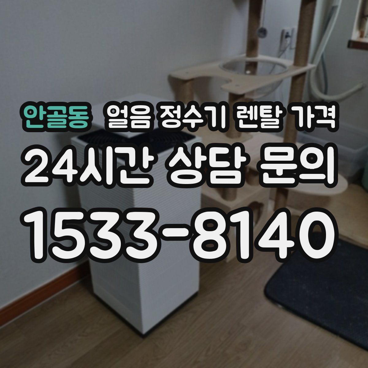 안골동 얼음 정수기 렌탈 가격