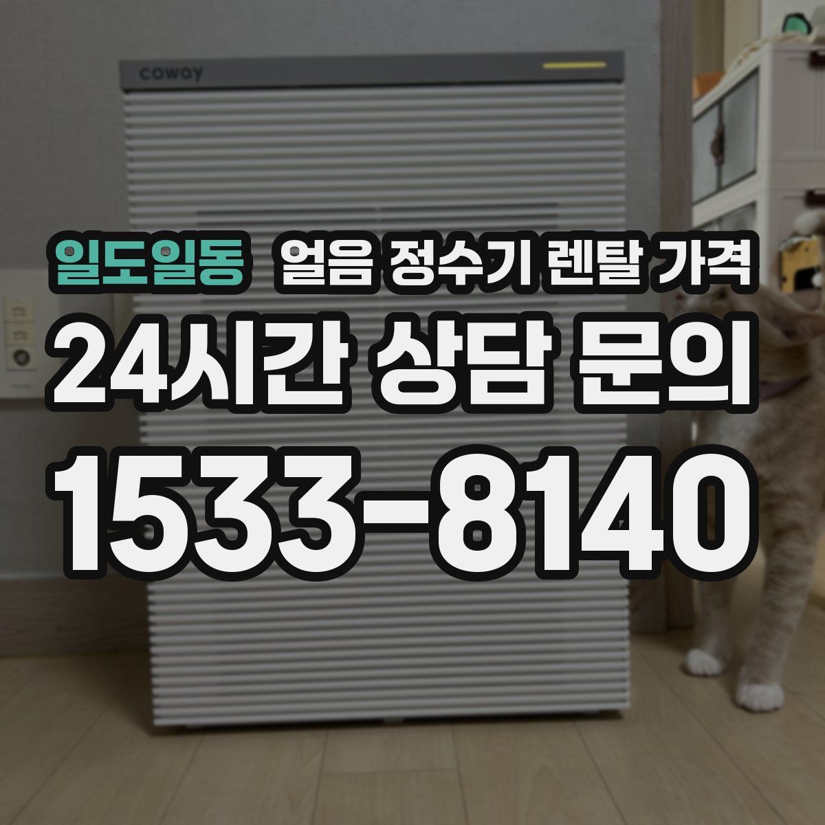 일도일동 얼음 정수기 렌탈 가격