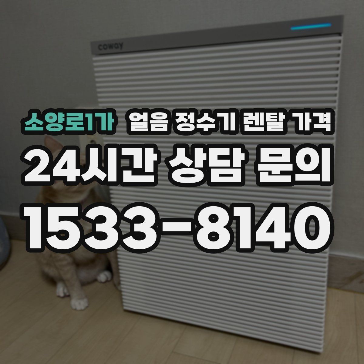 소양로1가 얼음 정수기 렌탈 가격 여름철 사용량 고려하는 방법