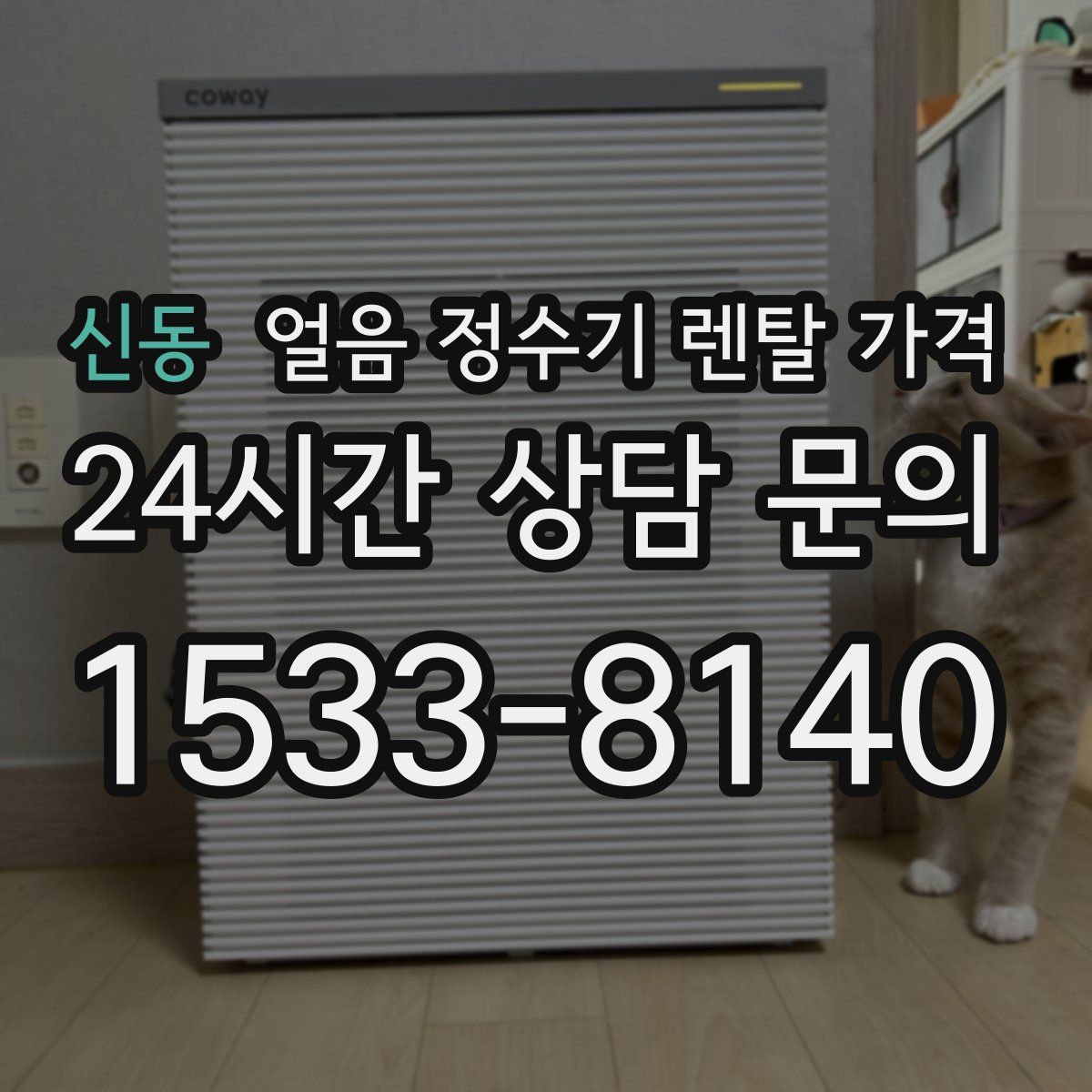 신동 얼음 정수기 렌탈 가격