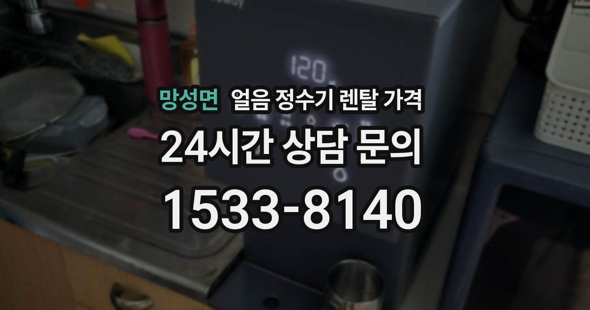 망성면 얼음 정수기 렌탈 가격