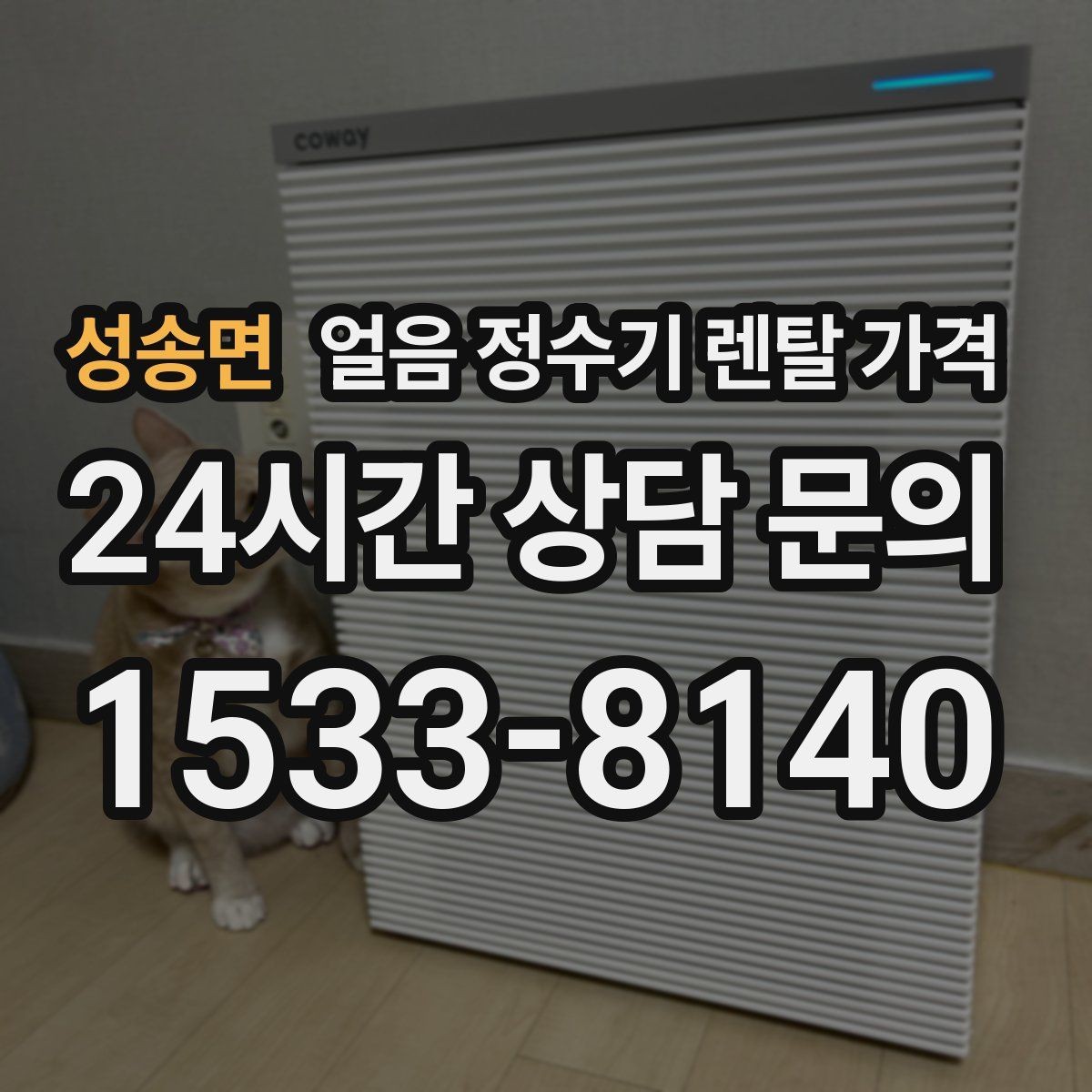 성송면 얼음 정수기 렌탈 가격 직수형과 저수조형 비교 포인트