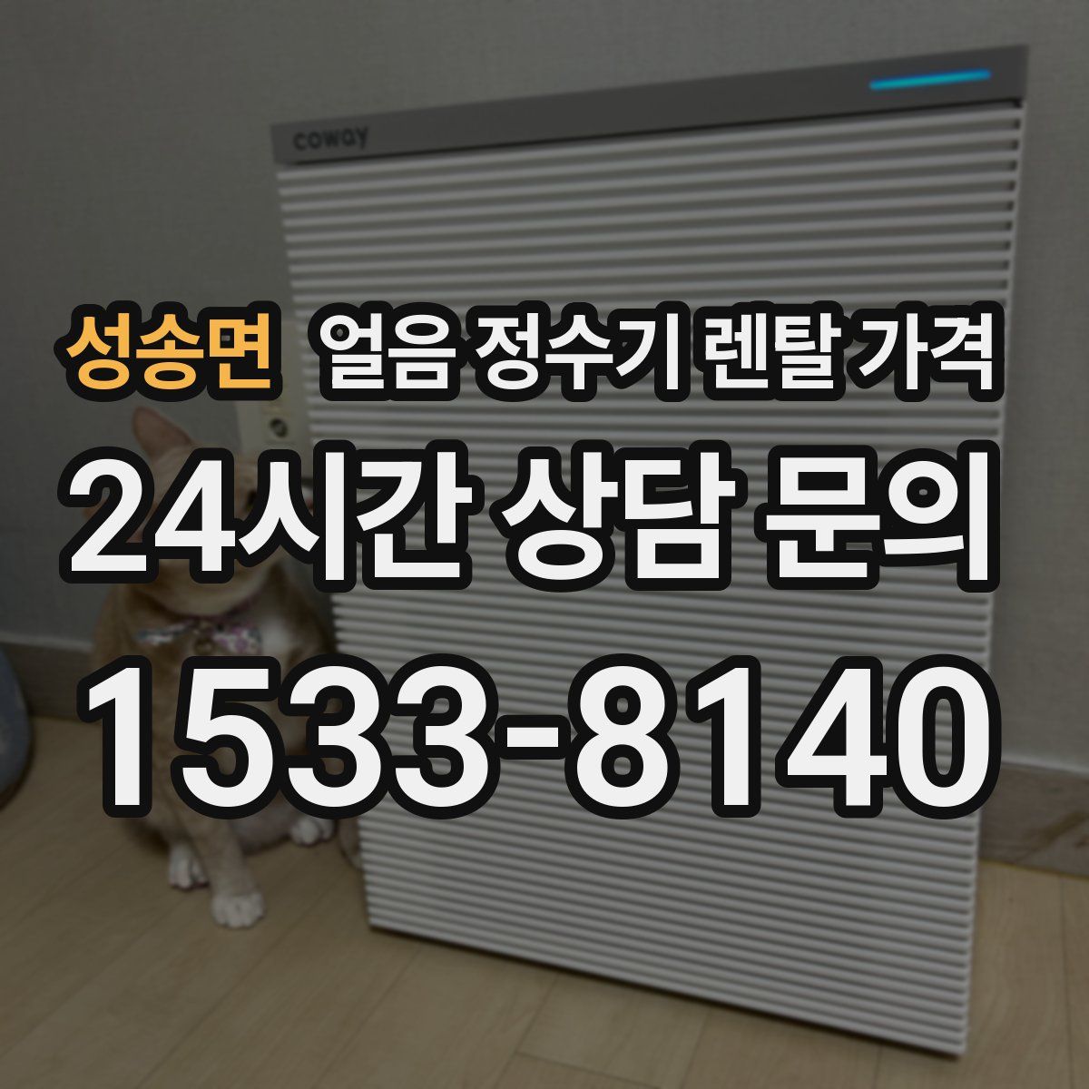 성송면 얼음 정수기 렌탈 가격