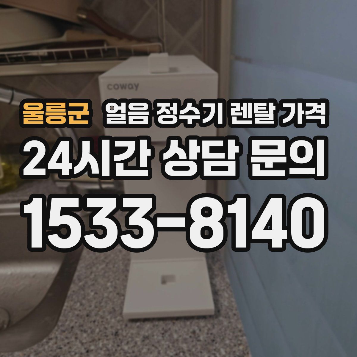 울릉군 얼음 정수기 렌탈 가격