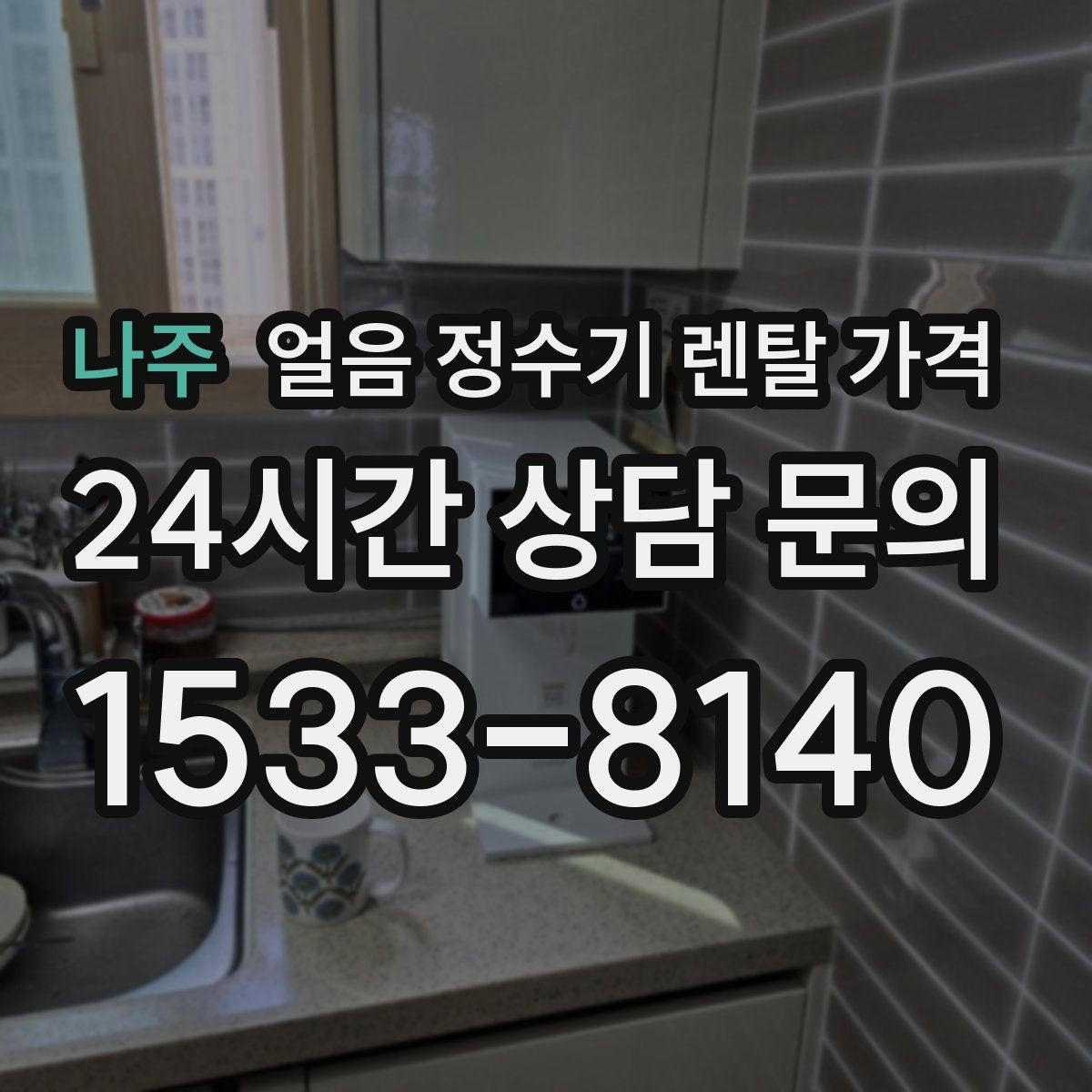 나주 얼음 정수기 렌탈 가격 부모님 댁 설치 시 고려사항