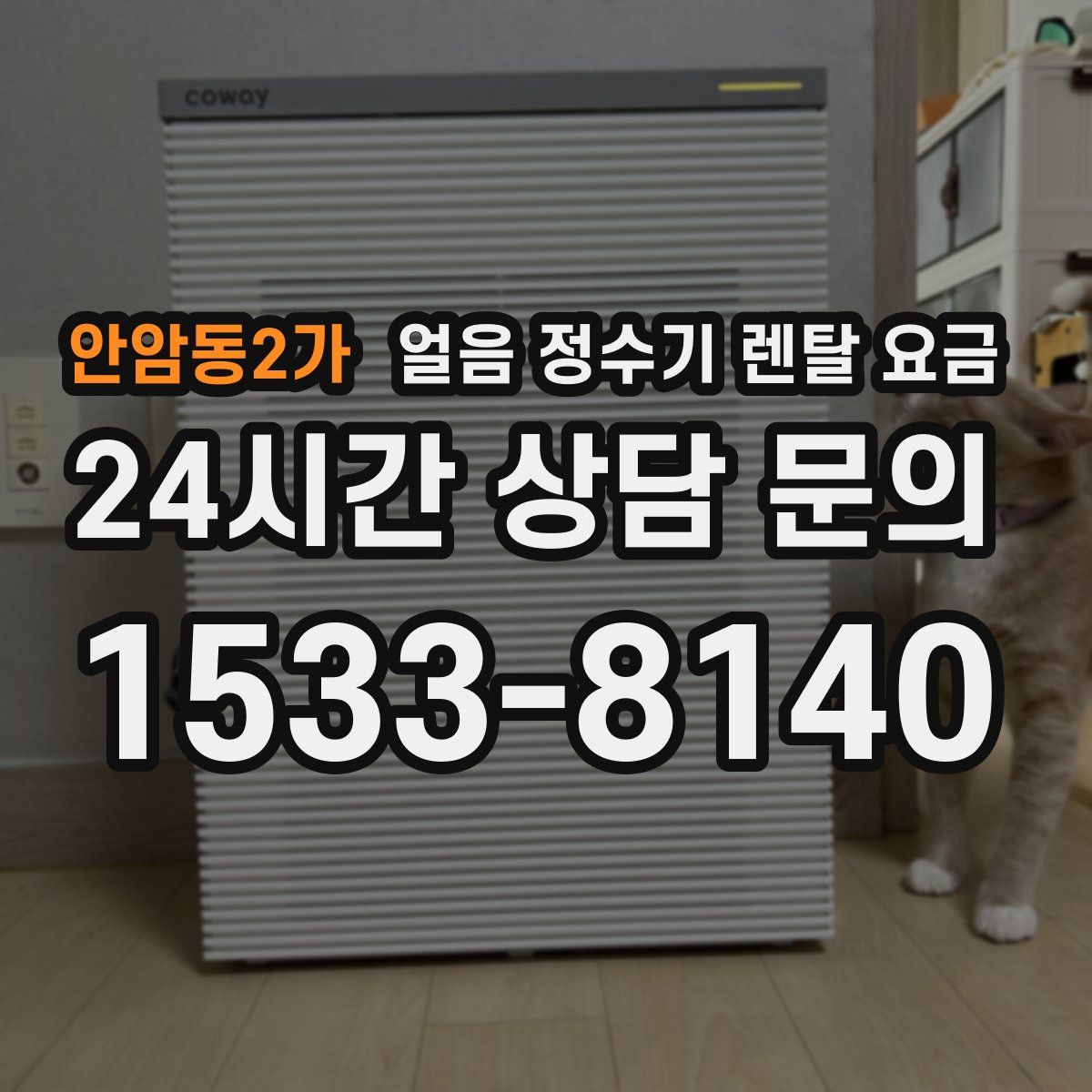 안암동2가 얼음 정수기 렌탈 요금