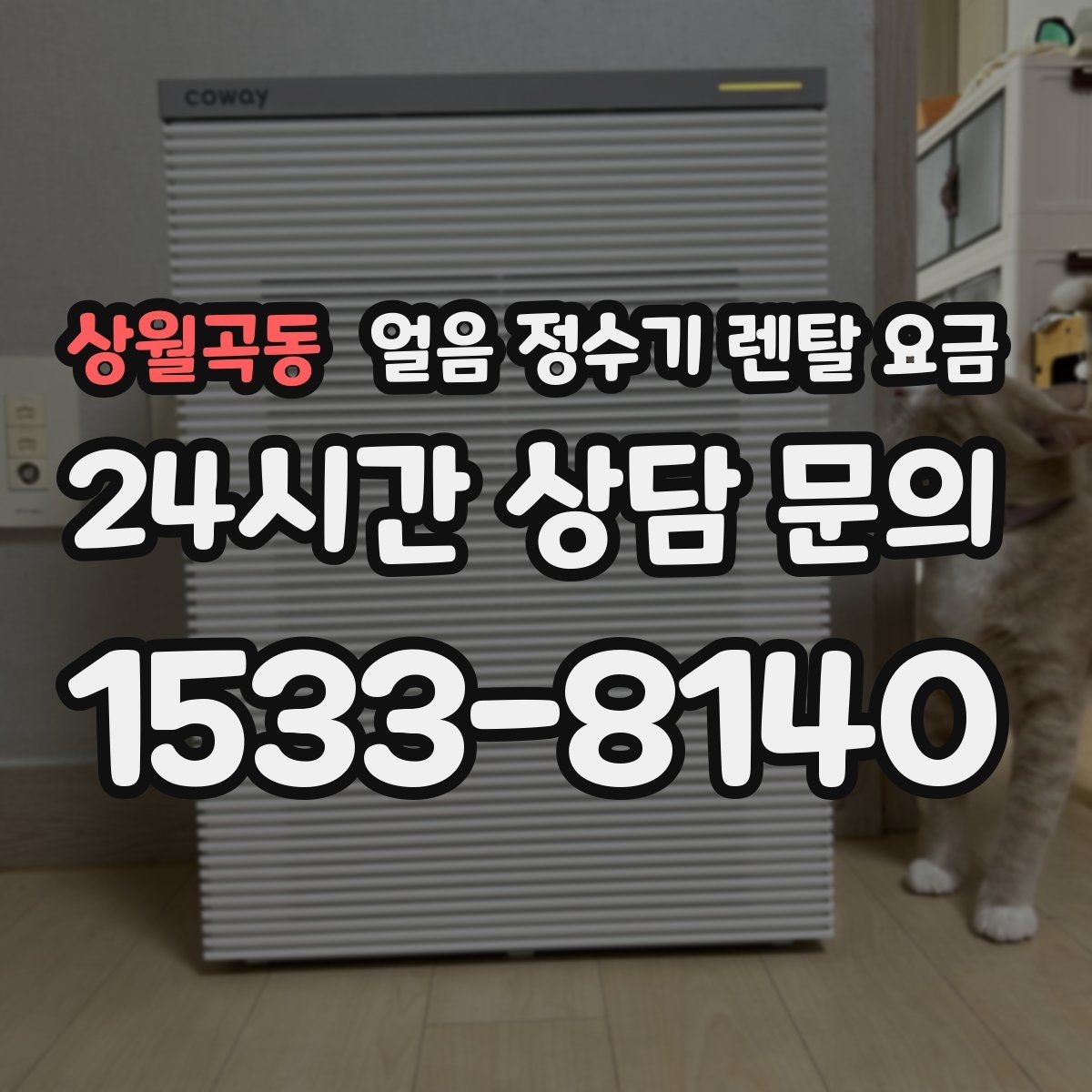 상월곡동 얼음 정수기 렌탈 요금 관리 서비스 만족도가 중요한 이유