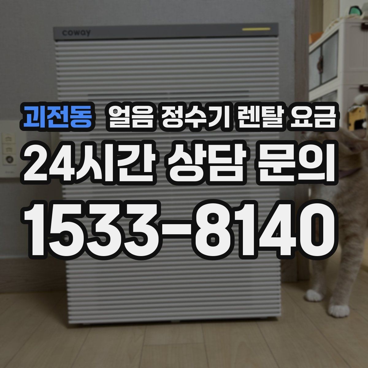 괴전동 얼음 정수기 렌탈 요금 아이 있는 집에서 중요한 포인트
