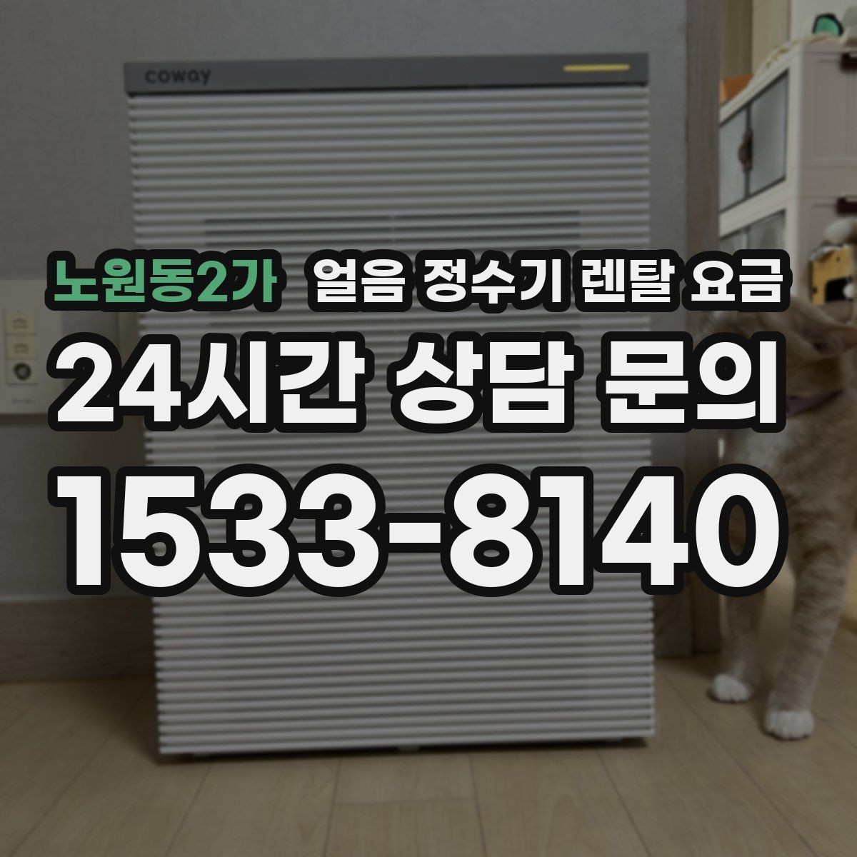 노원동2가 얼음 정수기 렌탈 요금 직수형과 저수조형 비교 포인트