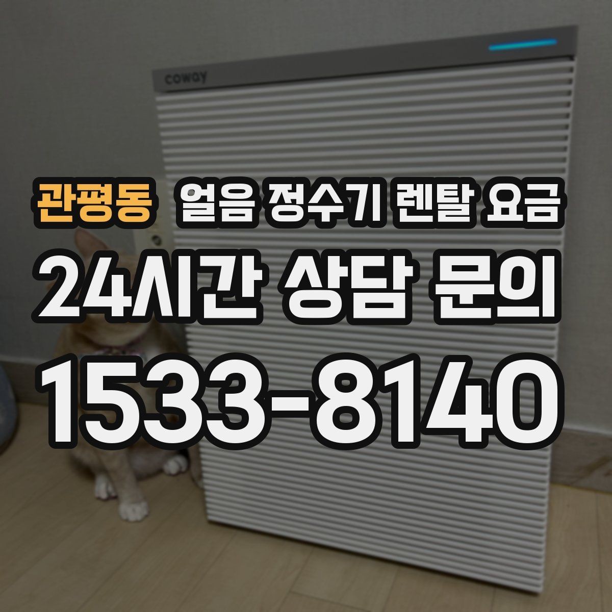 관평동 얼음 정수기 렌탈 요금 설치 과정이 중요한 이유