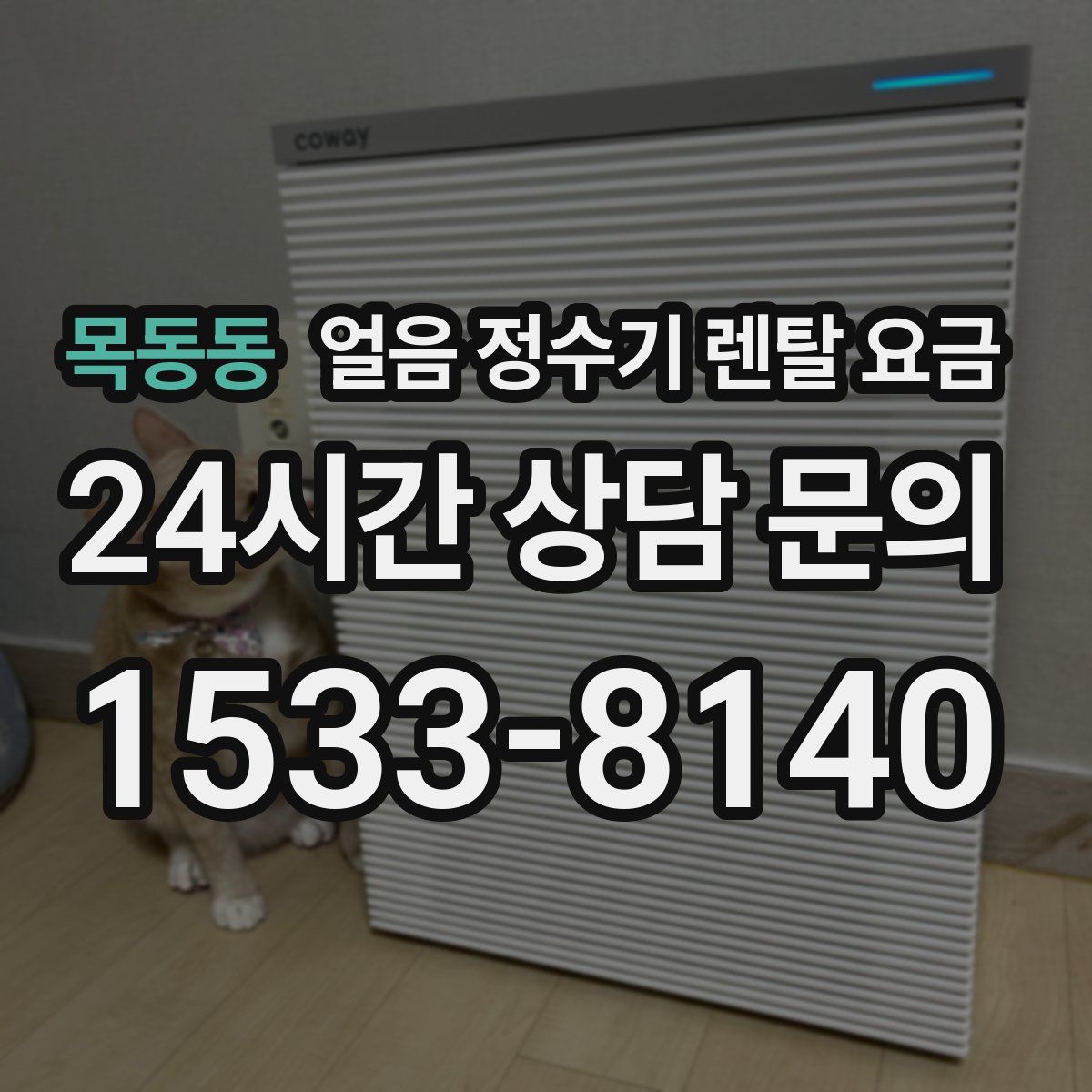 목동동 얼음 정수기 렌탈 요금