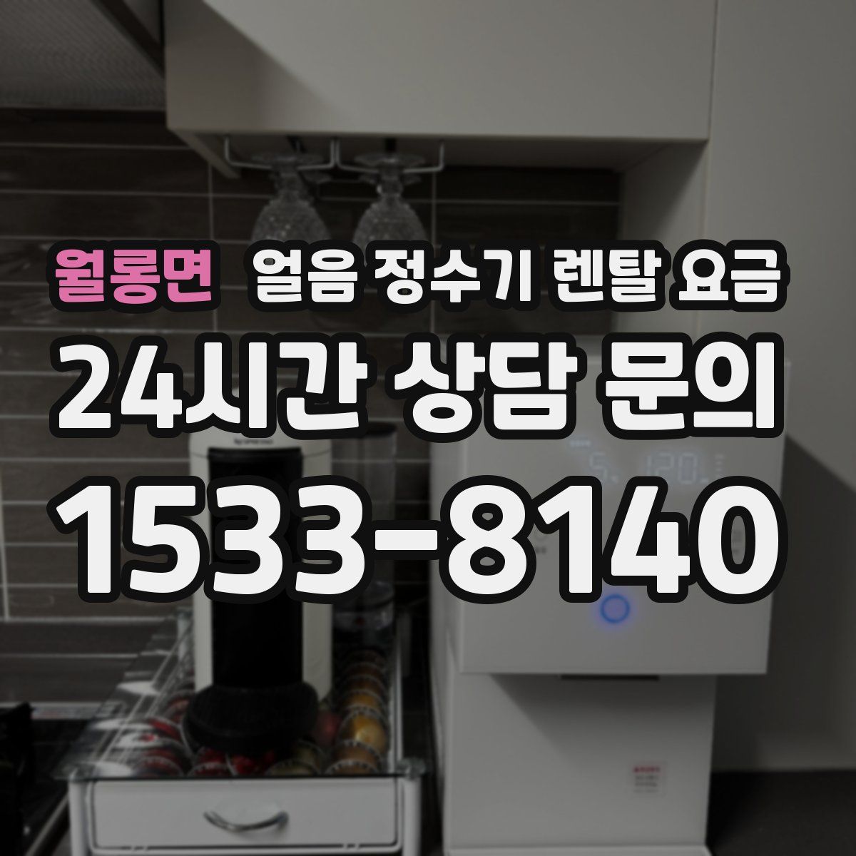 월롱면 얼음 정수기 렌탈 요금