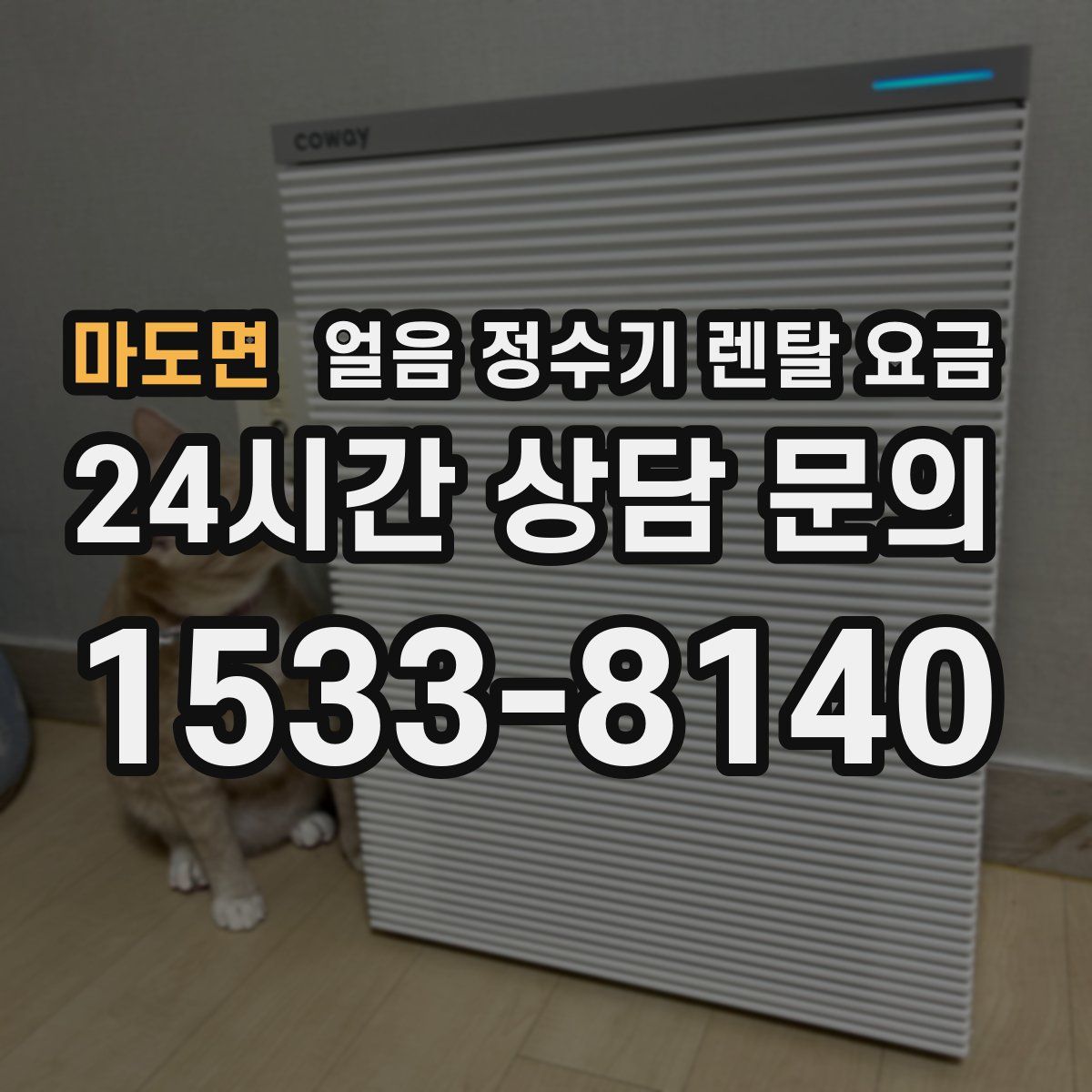 마도면 얼음 정수기 렌탈 요금