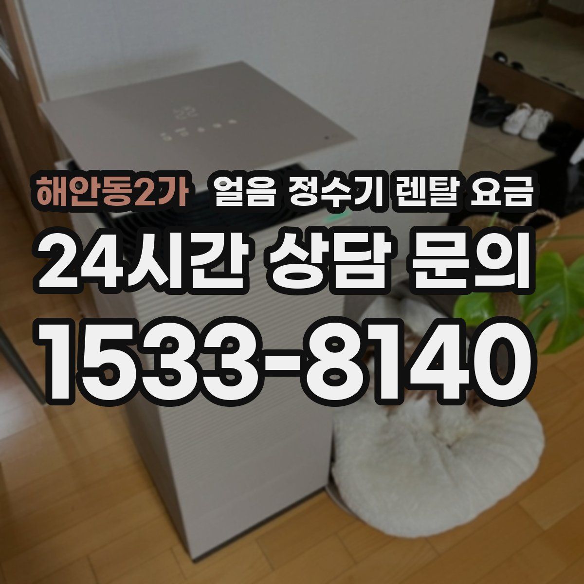 해안동2가 얼음 정수기 렌탈 요금