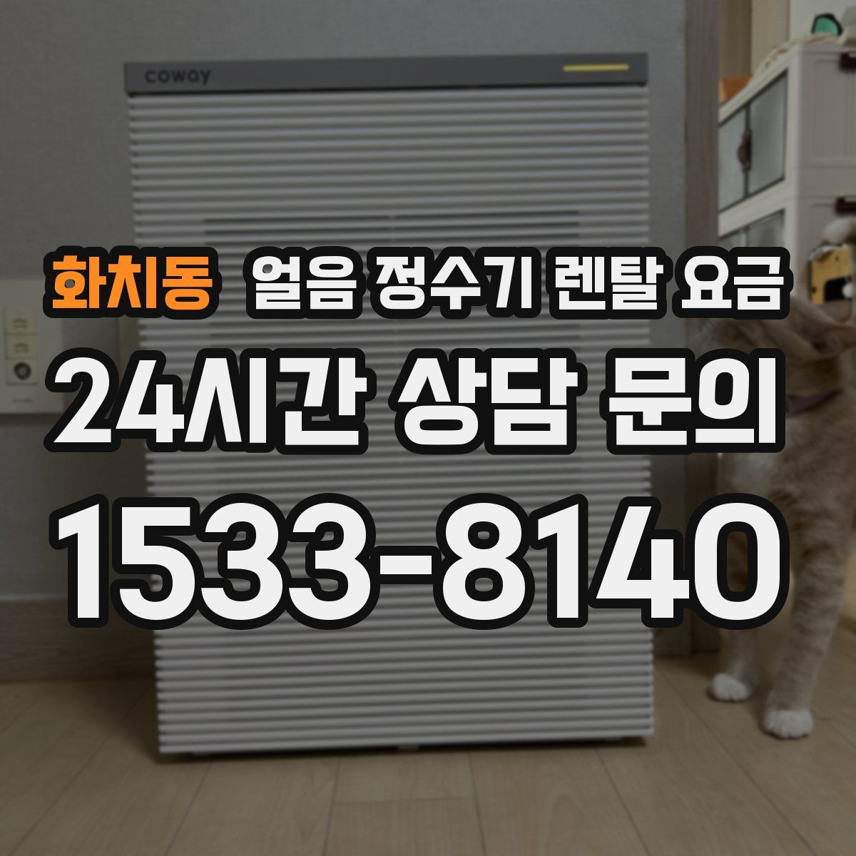 화치동 얼음 정수기 렌탈 요금