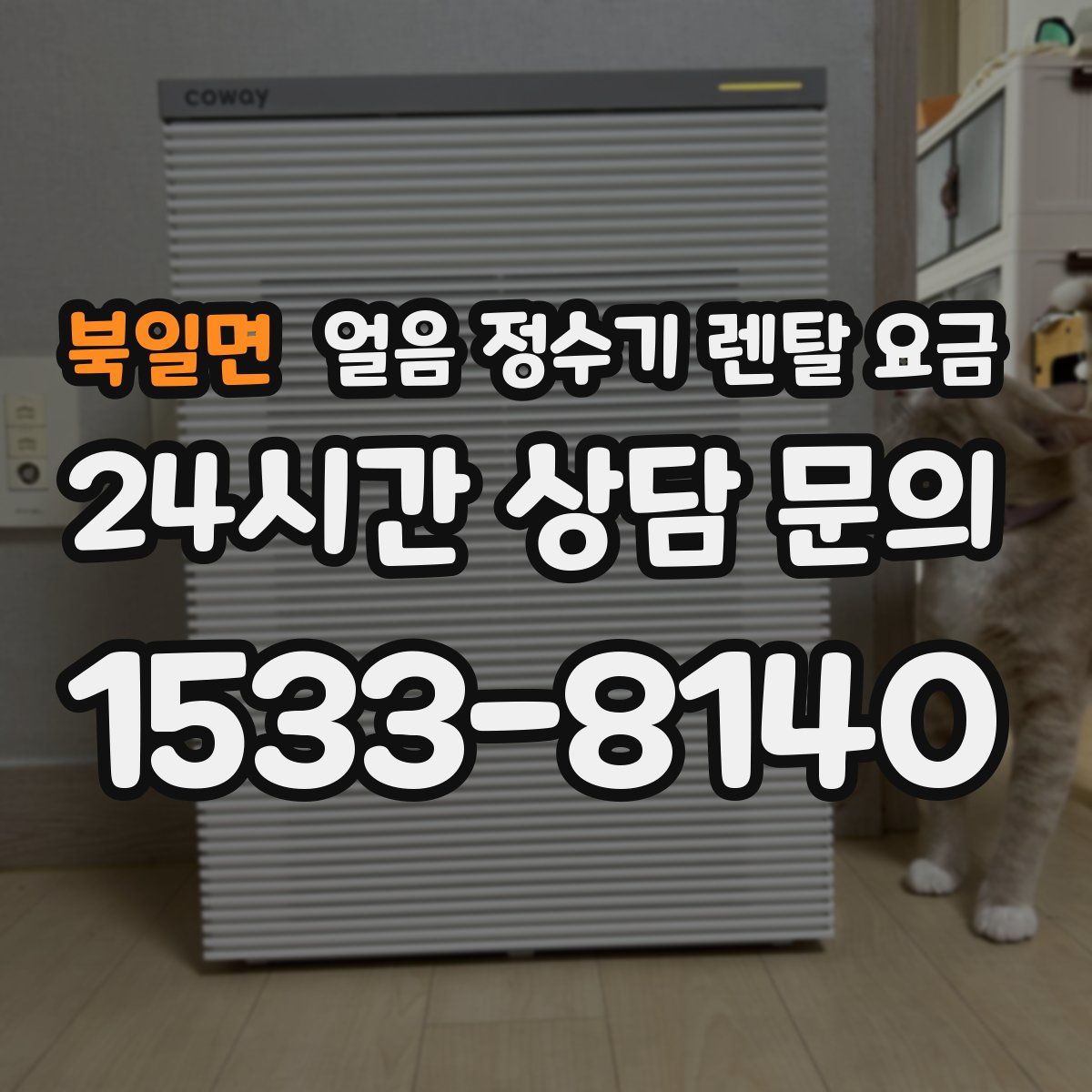 북일면 얼음 정수기 렌탈 요금