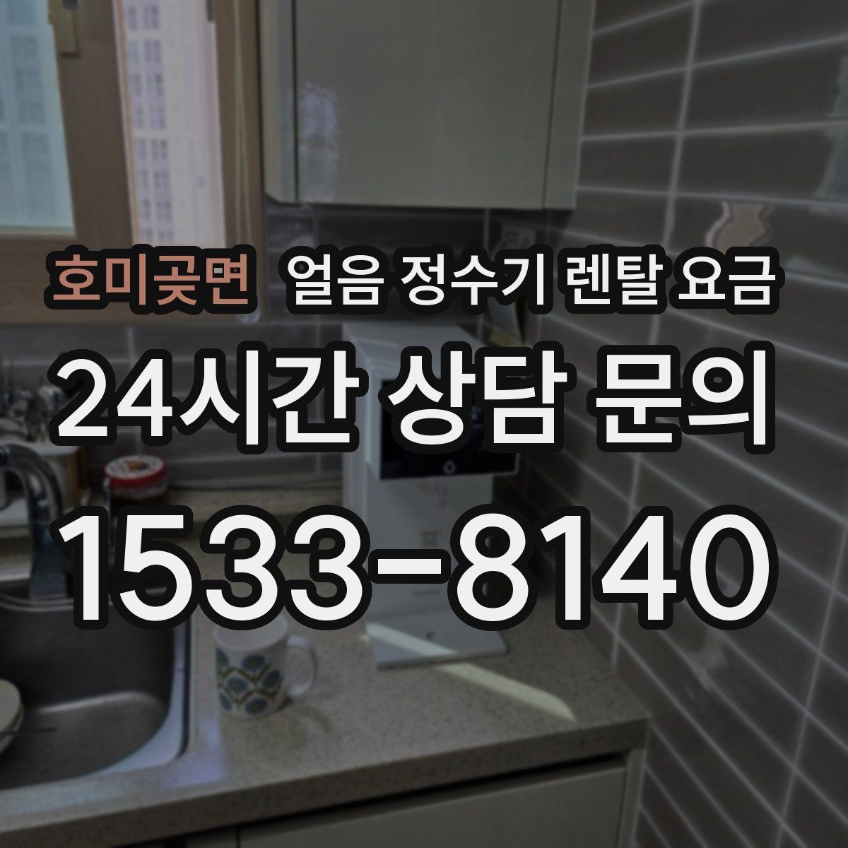 호미곶면 얼음 정수기 렌탈 요금