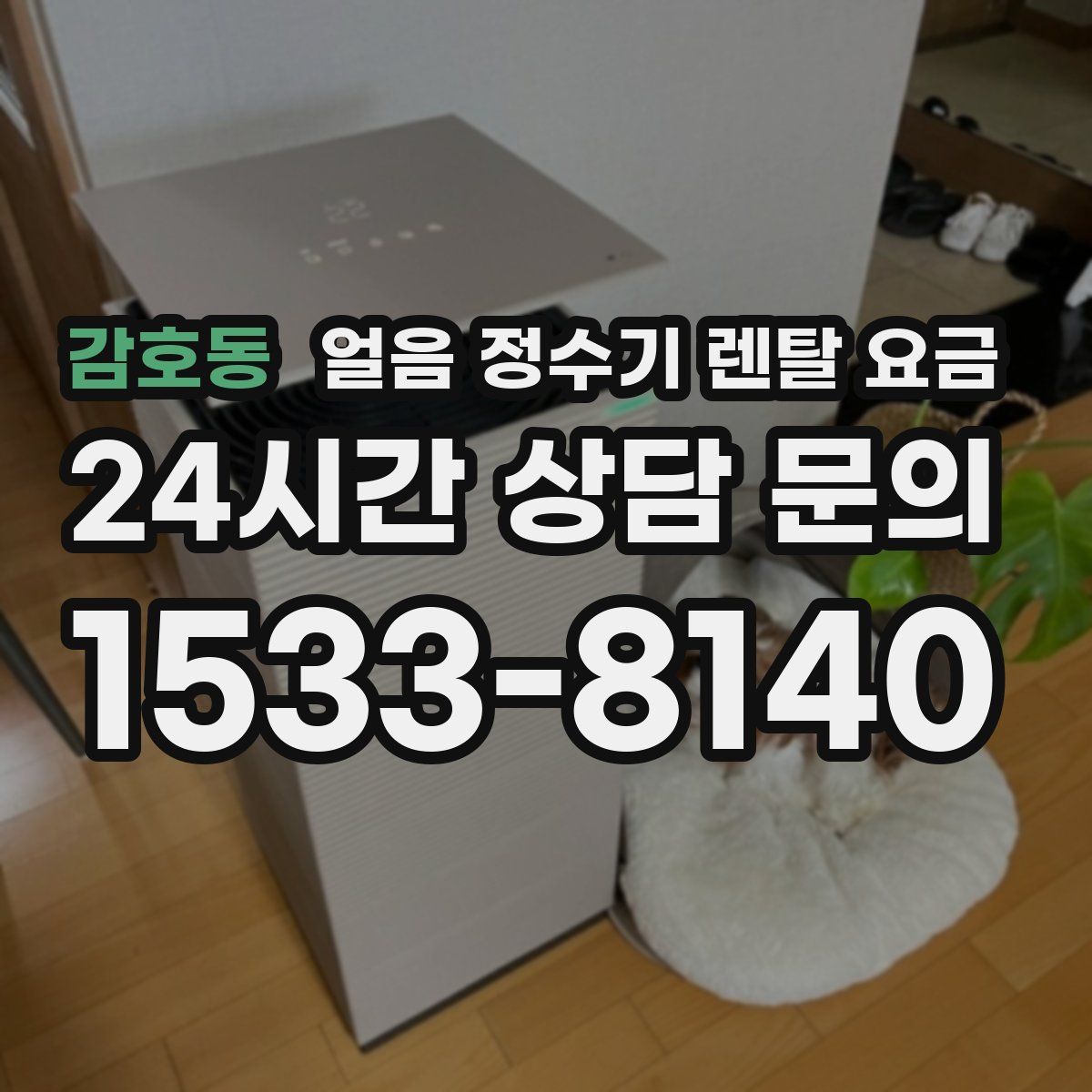 감호동 얼음 정수기 렌탈 요금