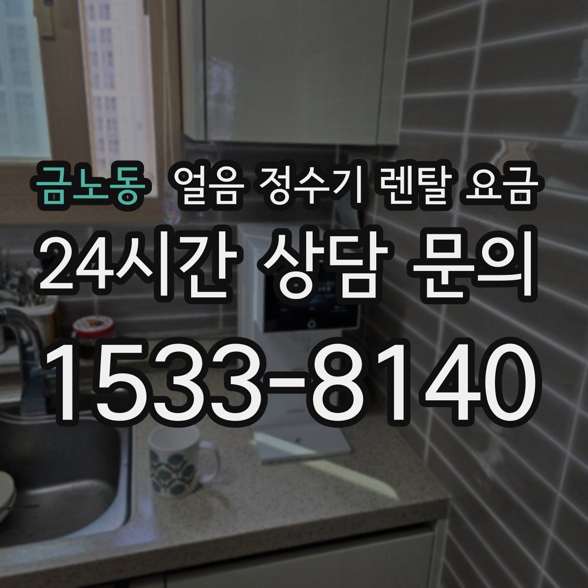 금노동 얼음 정수기 렌탈 요금