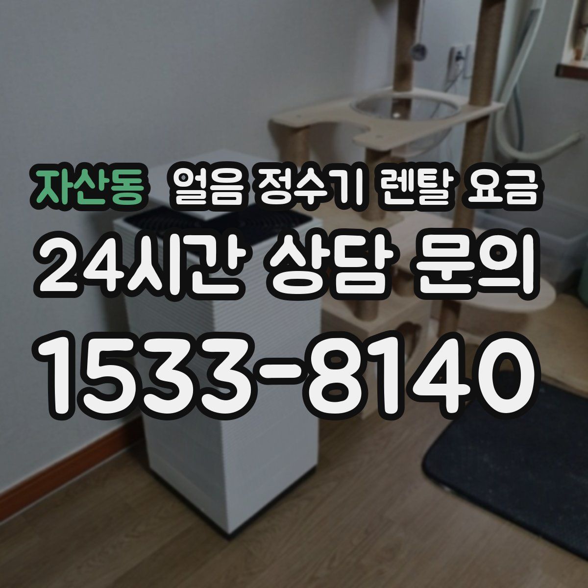 자산동 얼음 정수기 렌탈 요금