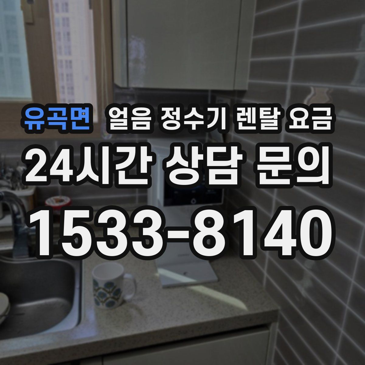 유곡면 얼음 정수기 렌탈 요금