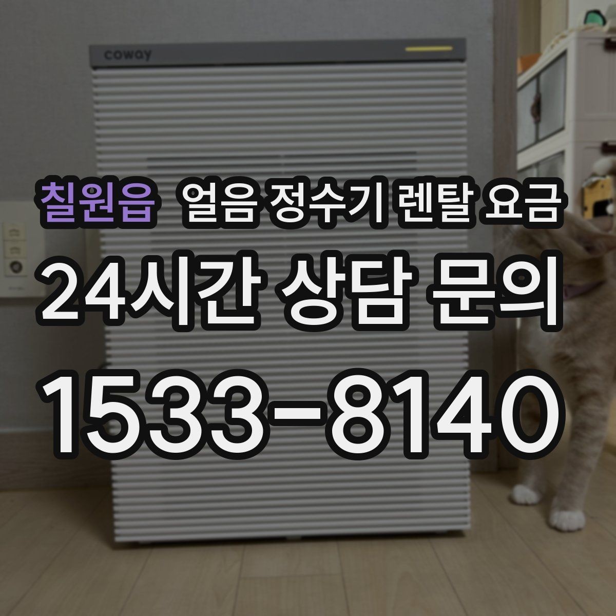 칠원읍 얼음 정수기 렌탈 요금 기본 조건이 중요한 이유